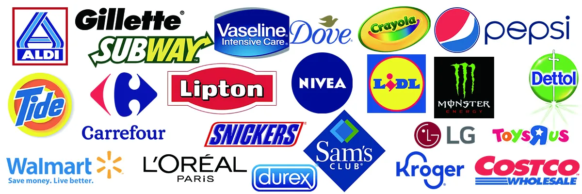 We have cooperations with these brands