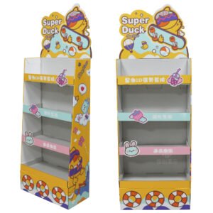 cosmetic cardboard display stand