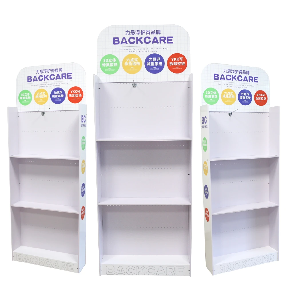 pvc display stand promotional display