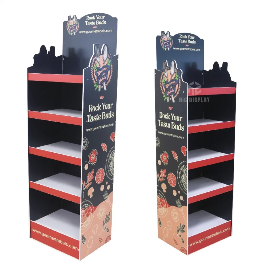 snack display stand pvc foam display stand