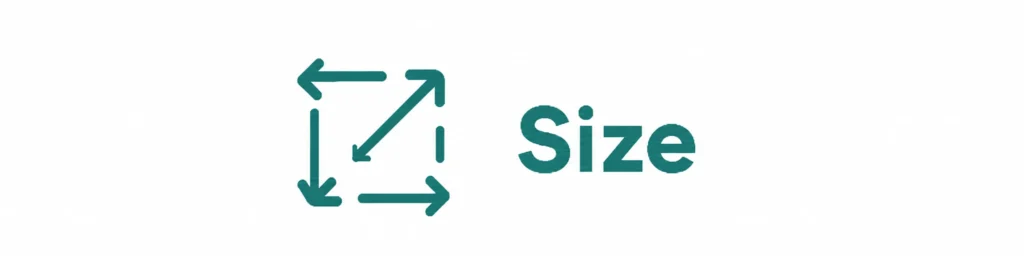 Customized Size icon