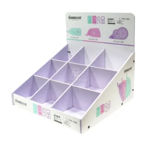 PVC counter display stand for correction tape products