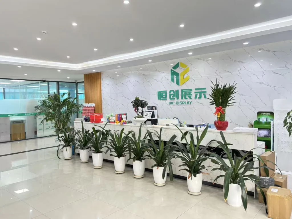 HIC Display Company reception desk